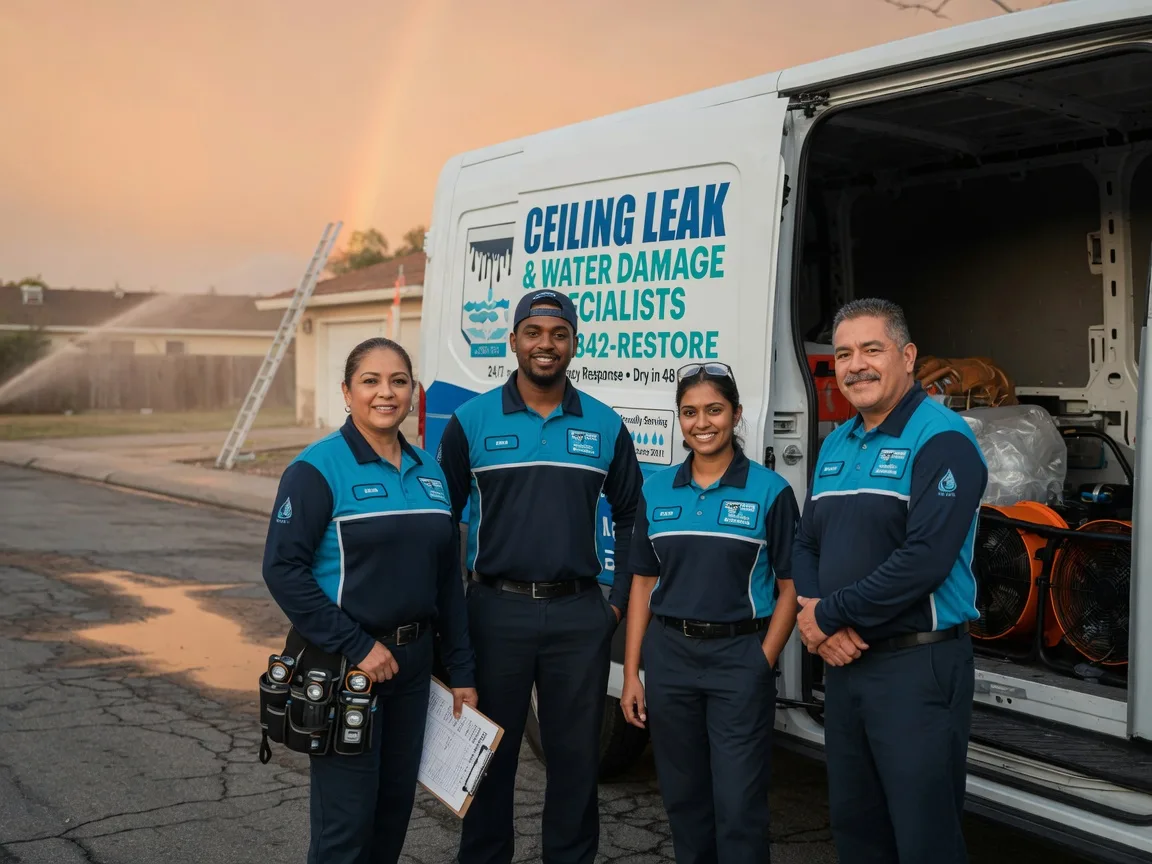 Ceiling Leak Cleanup company in Rainbow Lake, NY